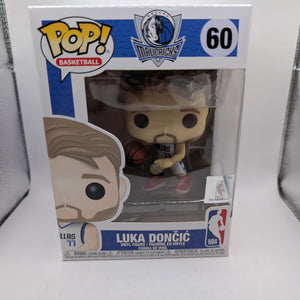 Luka Doncic Funko Pop! Vinyl #60 Dallas Mavericks FRENLY BRICKS - Open 7 Days