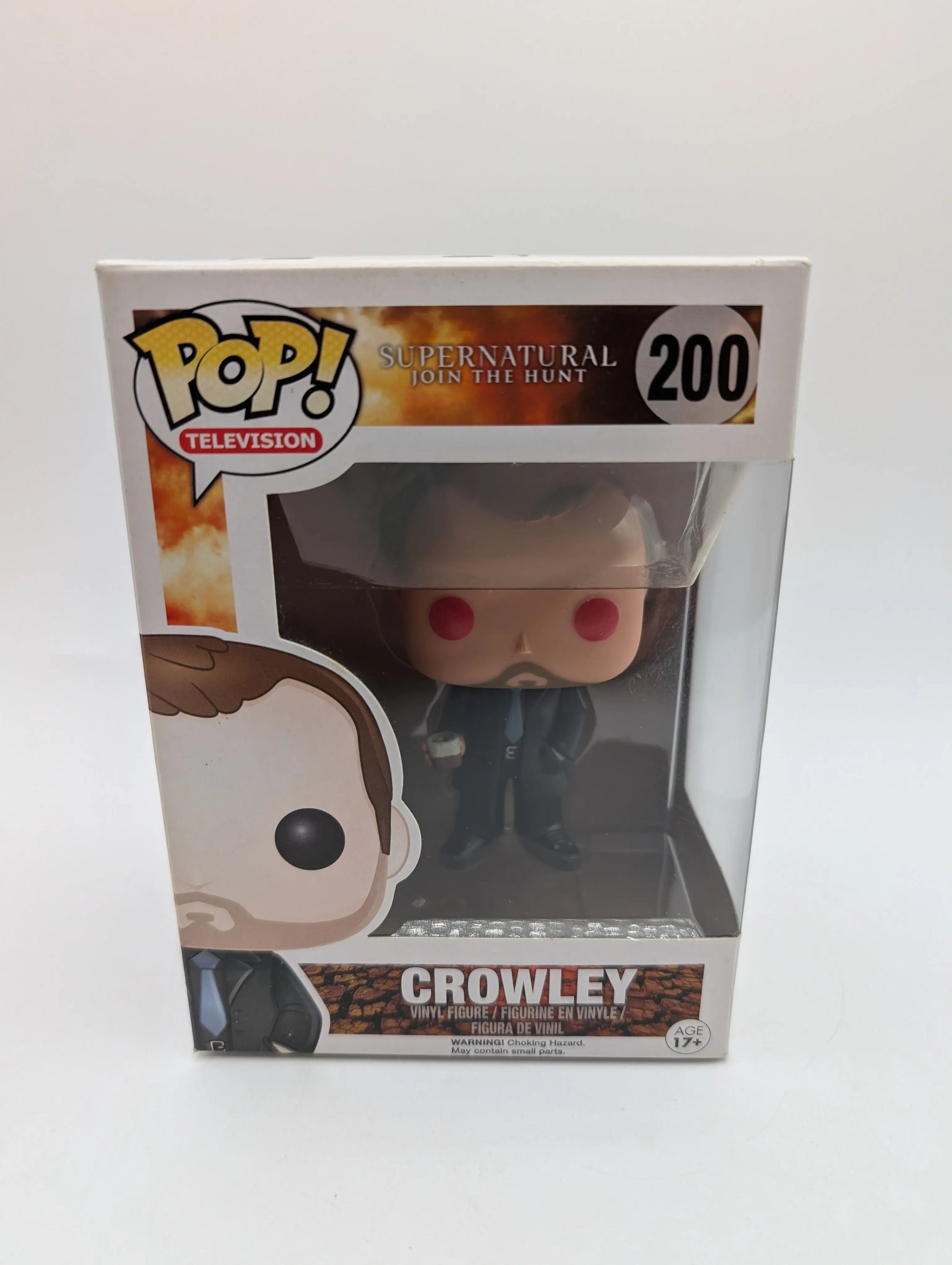 Funko Pop! Vinyl Crowley Red Eyes Rare Vaulted #200 Supernatural FRENLY BRICKS - Open 7 Days