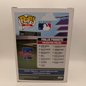 Funko Pop Phillie Phanatic #05 MLB Mascots Philadelphia Phillies Vaulted FRENLY BRICKS - Open 7 Days