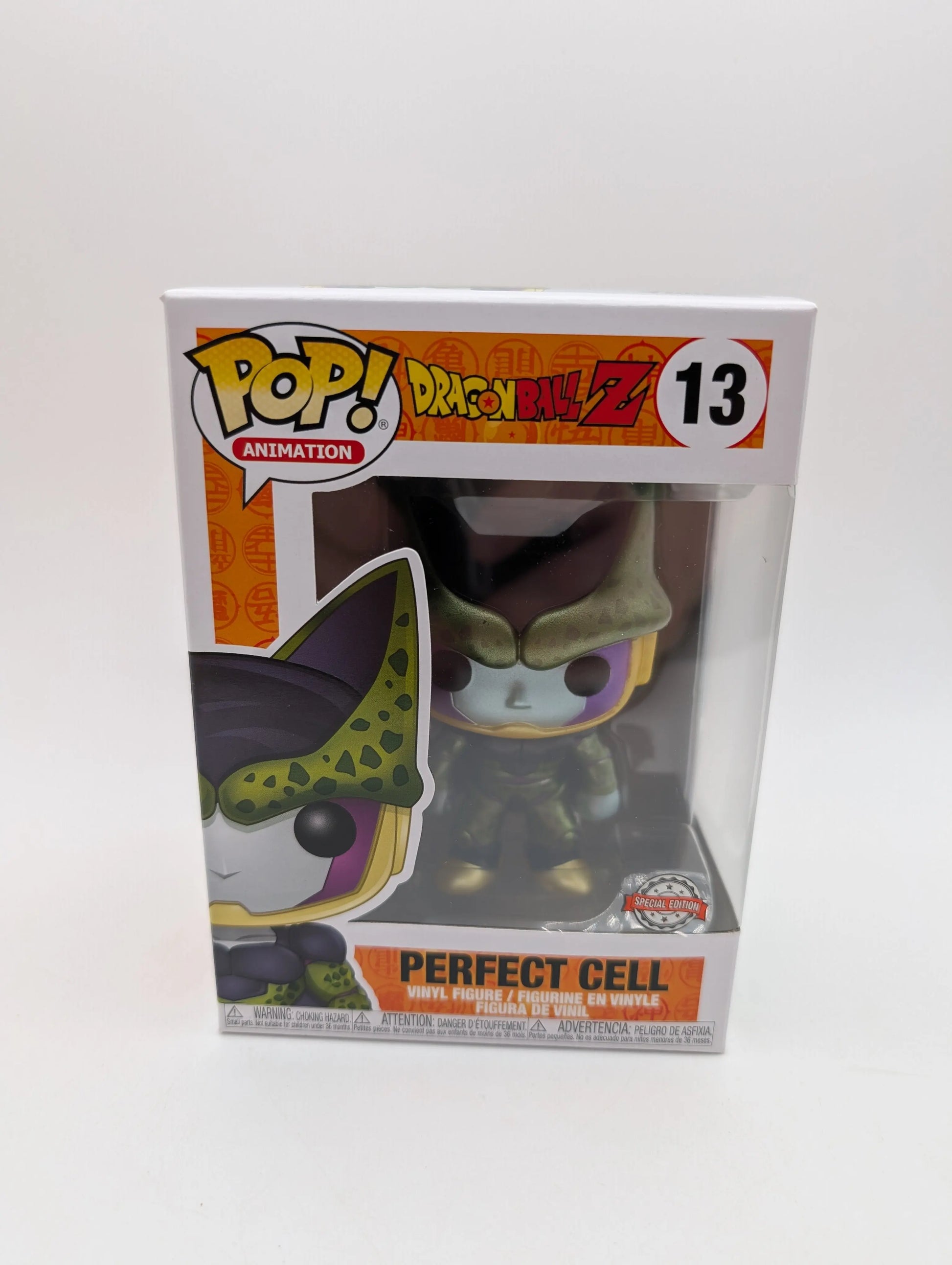 Funko Pop Dragon Ball Z Perfect Cell Metallic #13 FRENLY BRICKS - Open 7 Days