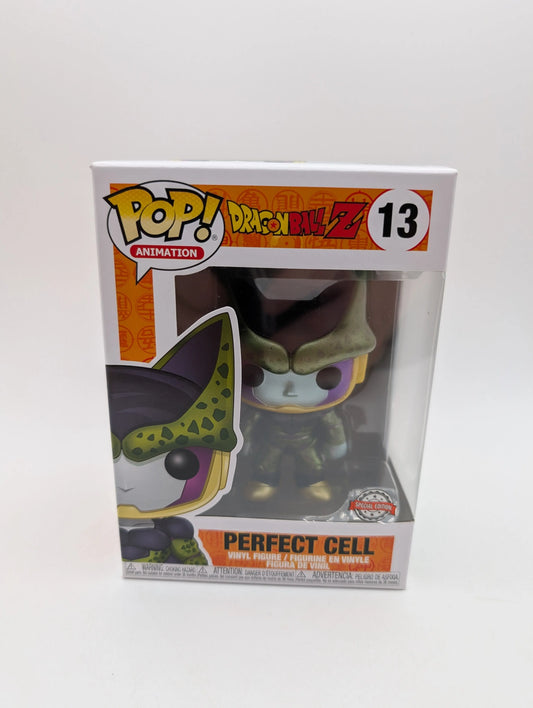 Funko Pop Dragon Ball Z Perfect Cell Metallic #13 FRENLY BRICKS - Open 7 Days