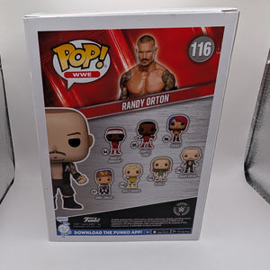 FUNKO POP WWE Randy Orton  Vinyl Figure #116 FRENLY BRICKS - Open 7 Days