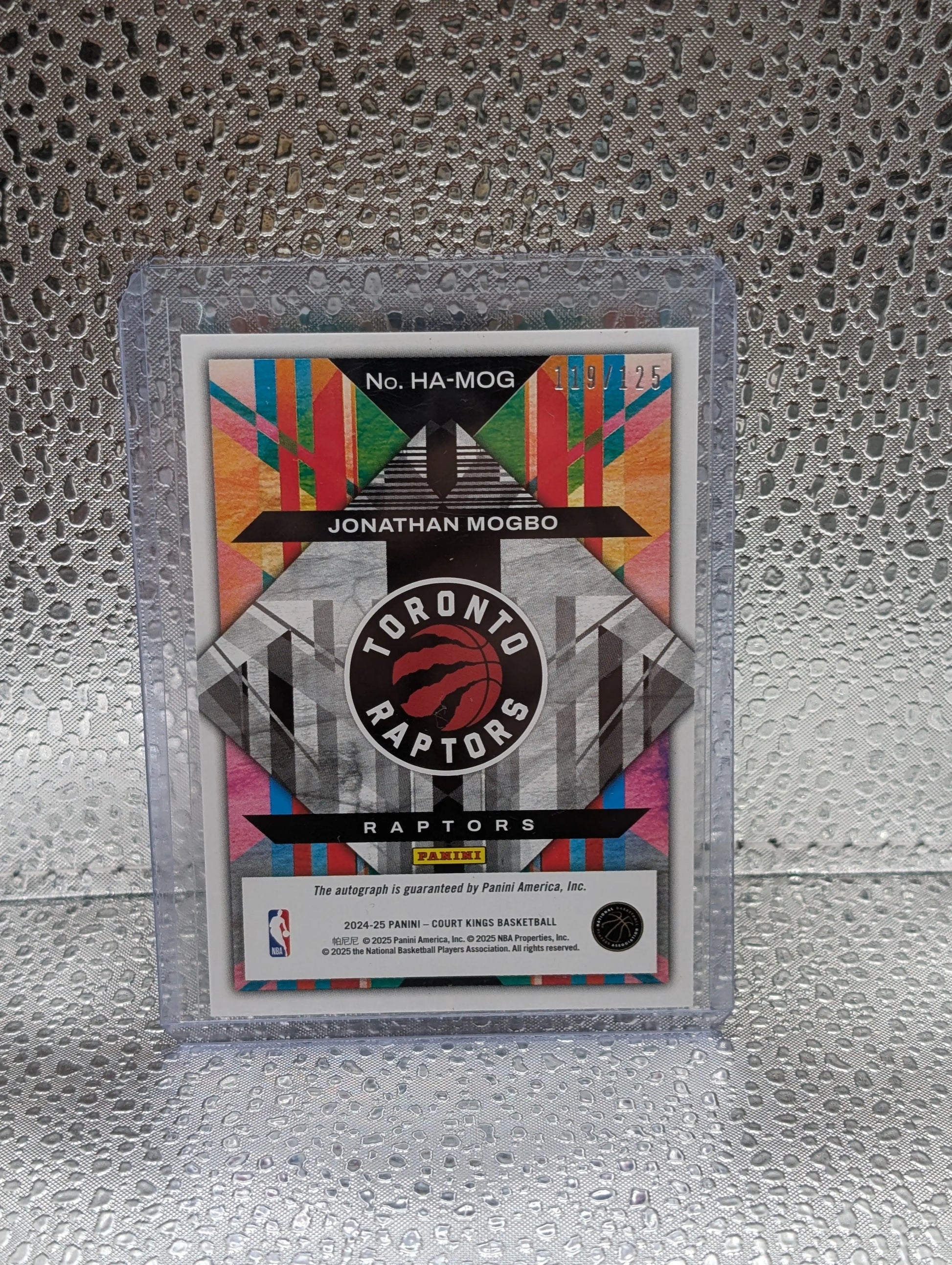 2024-25 Court Kings Jonathan Mogbo Heir Apparent Auto /125 RC FRENLY BRICKS - Open 7 Days