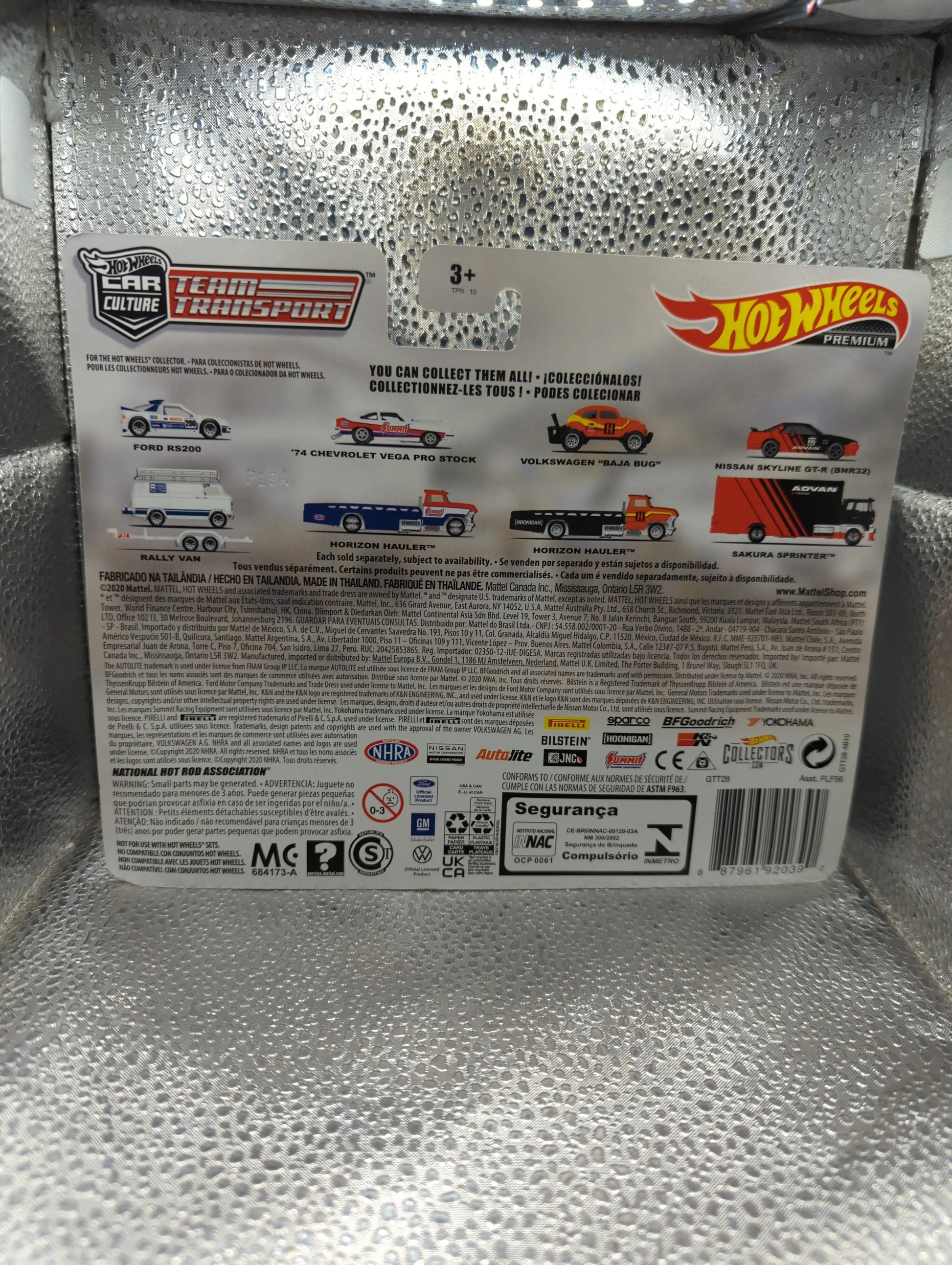 2021 HOT WHEELS PREMIUM CAR CULTURE TEAM TRANSPORT WHITE FORD RS200 & RALLY VAN FRENLY BRICKS - Open 7 Days