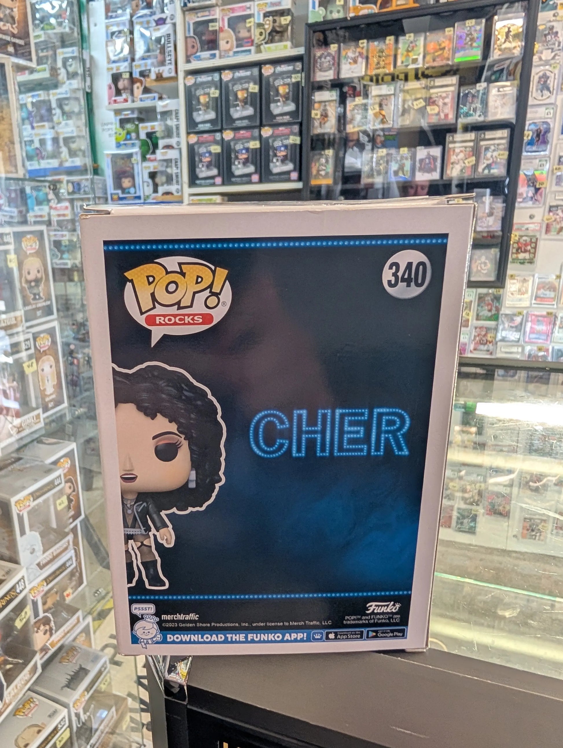 Cher - If I Could Turn Back Time Pop! Vinyl Figure #340 FRENLY BRICKS - Open 7 Days