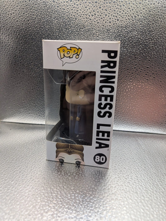 FUNKO Pop Vinyl Princess Leia Star Wars #80 FRENLY BRICKS - Open 7 Days