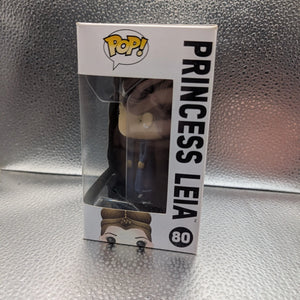 FUNKO Pop Vinyl Princess Leia Star Wars #80 FRENLY BRICKS - Open 7 Days