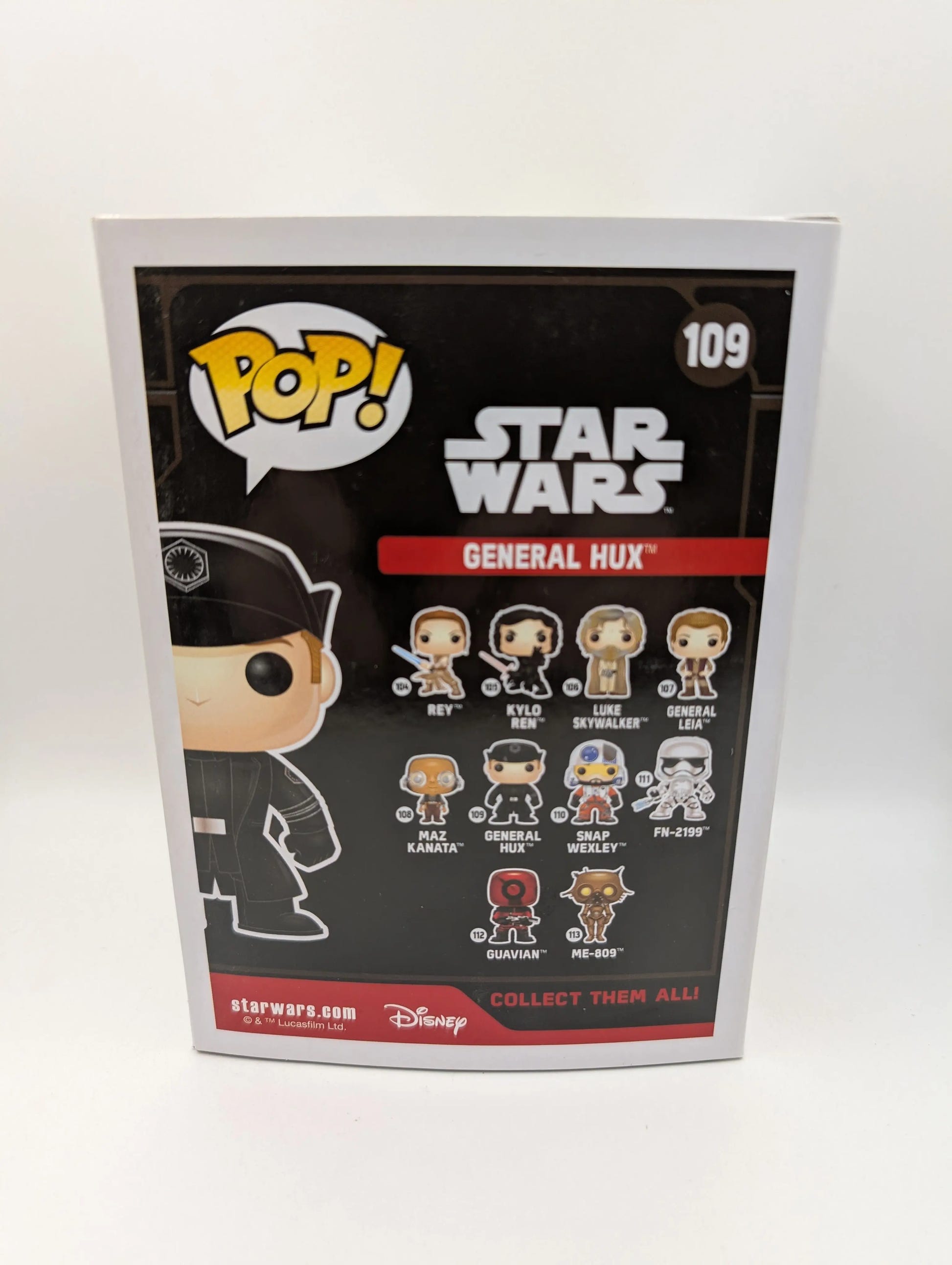 General Hux 109 ~ Star Wars: Episode VII — The Force Awakens ~ Funko Pop Vinyl FRENLY BRICKS - Open 7 Days image 3