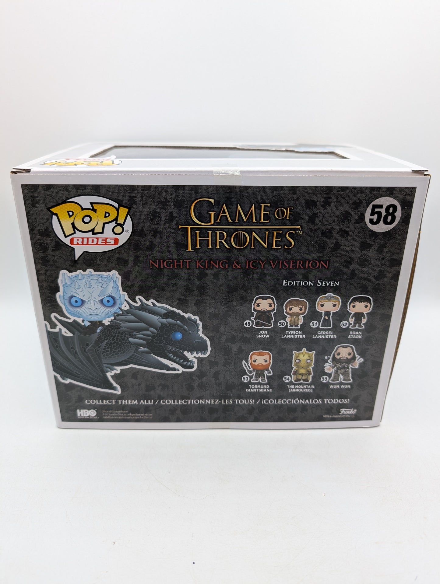 Funko POP! RIDES Game of Thrones Night King & Icy Viserion #58