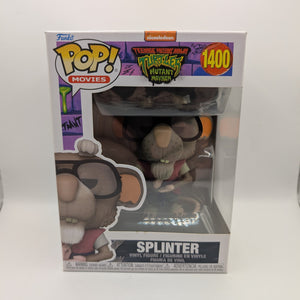 Funko Pop! Movies TMNT Mutant Mayhem - Splinter #1400 FRENLY BRICKS - Open 7 Days