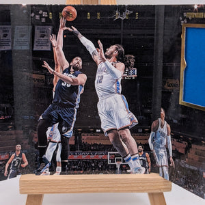 2017 Panini Preferred Marc Gasol vs Steven Adams Jersey Booklet VS-MGSA /99 FRENLY BRICKS - Open 7 Days