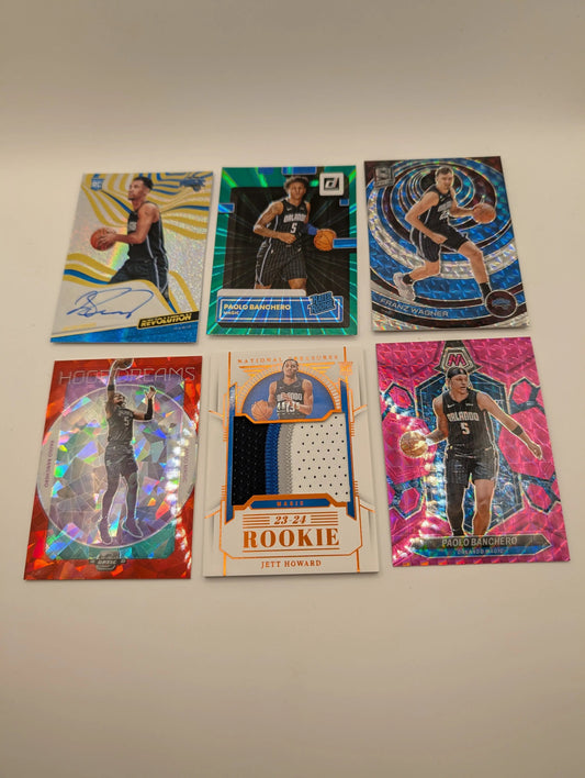 Orlando Magic NBA Basketball Card Lot, Rookies, Patch, Auto, Graded, Paolo Banchero FRENLY BRICKS - Open 7 Days