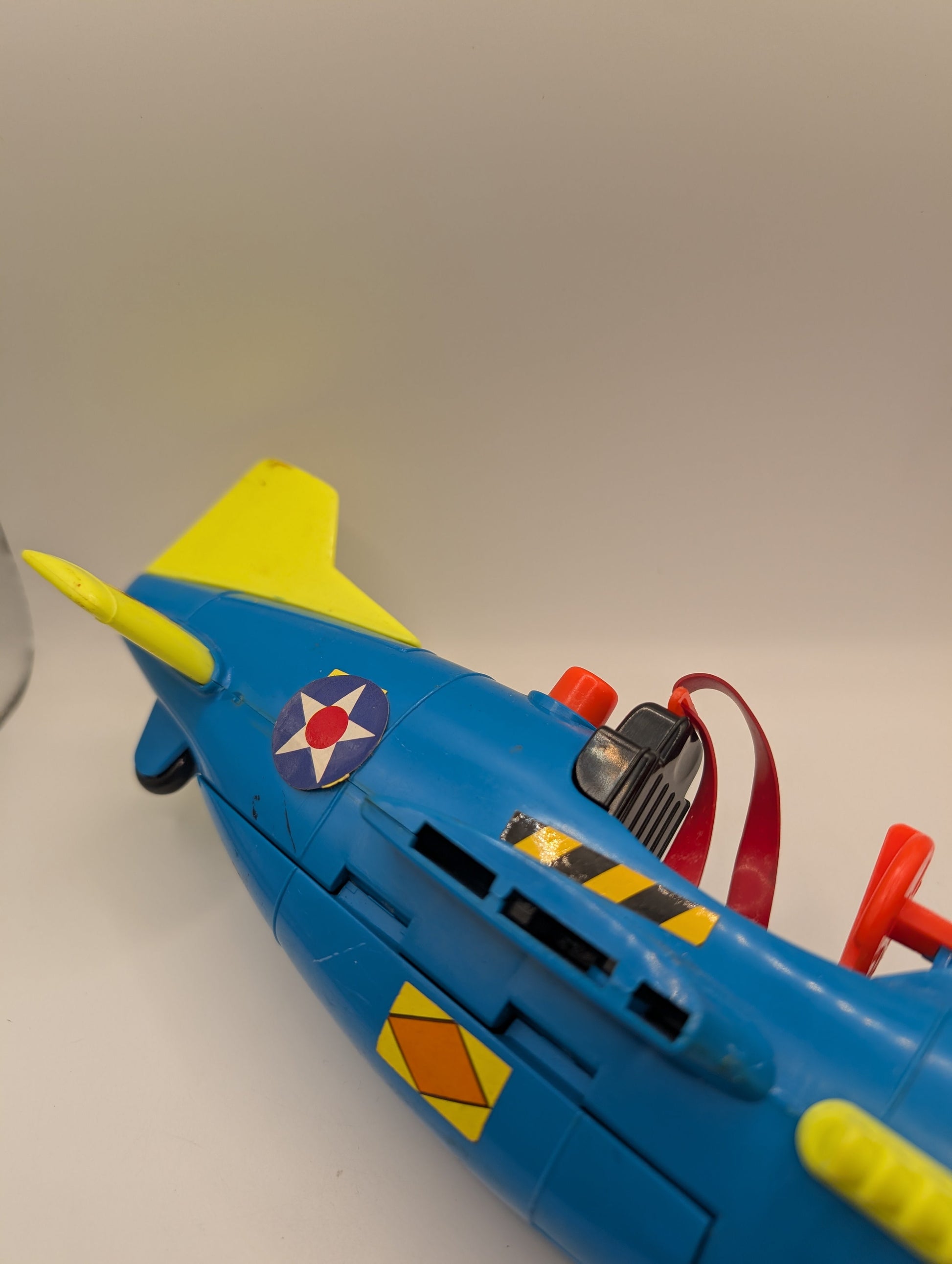 VINTAGE 1992 TYCO CRASH TEST DUMMIES CRASH PLANE #BP Incomplete FRENLY BRICKS - Open 7 Days