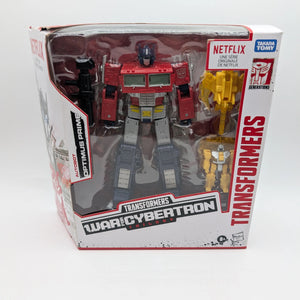 Transformers Autobot Optimus Prime New Netflix WFC Voyager Class FRENLY BRICKS - Open 7 Days