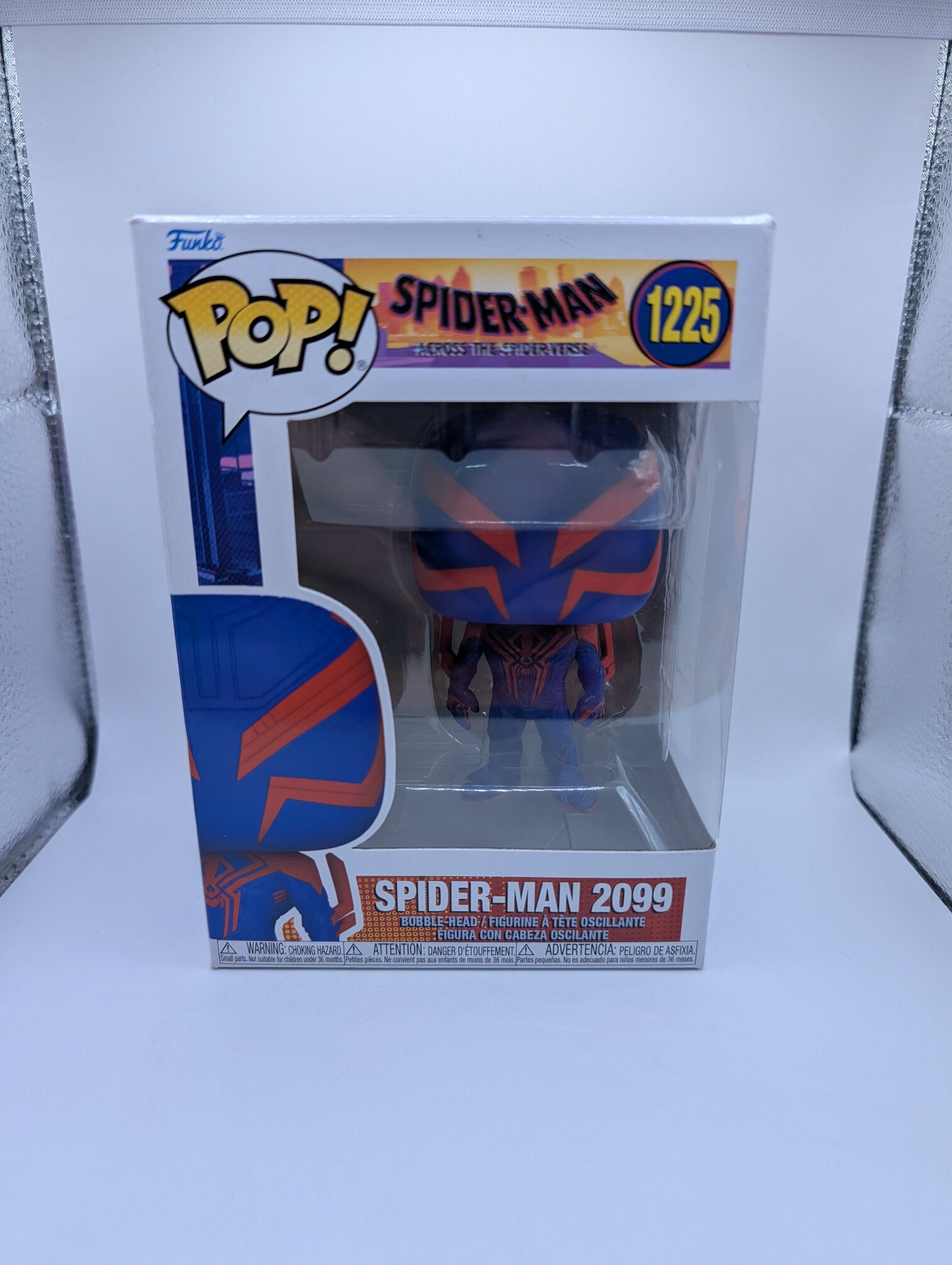 Funko Pop Marvel Across the Spider-verse Spider-Man 2099 - #1225 FRENLY BRICKS - Open 7 Days