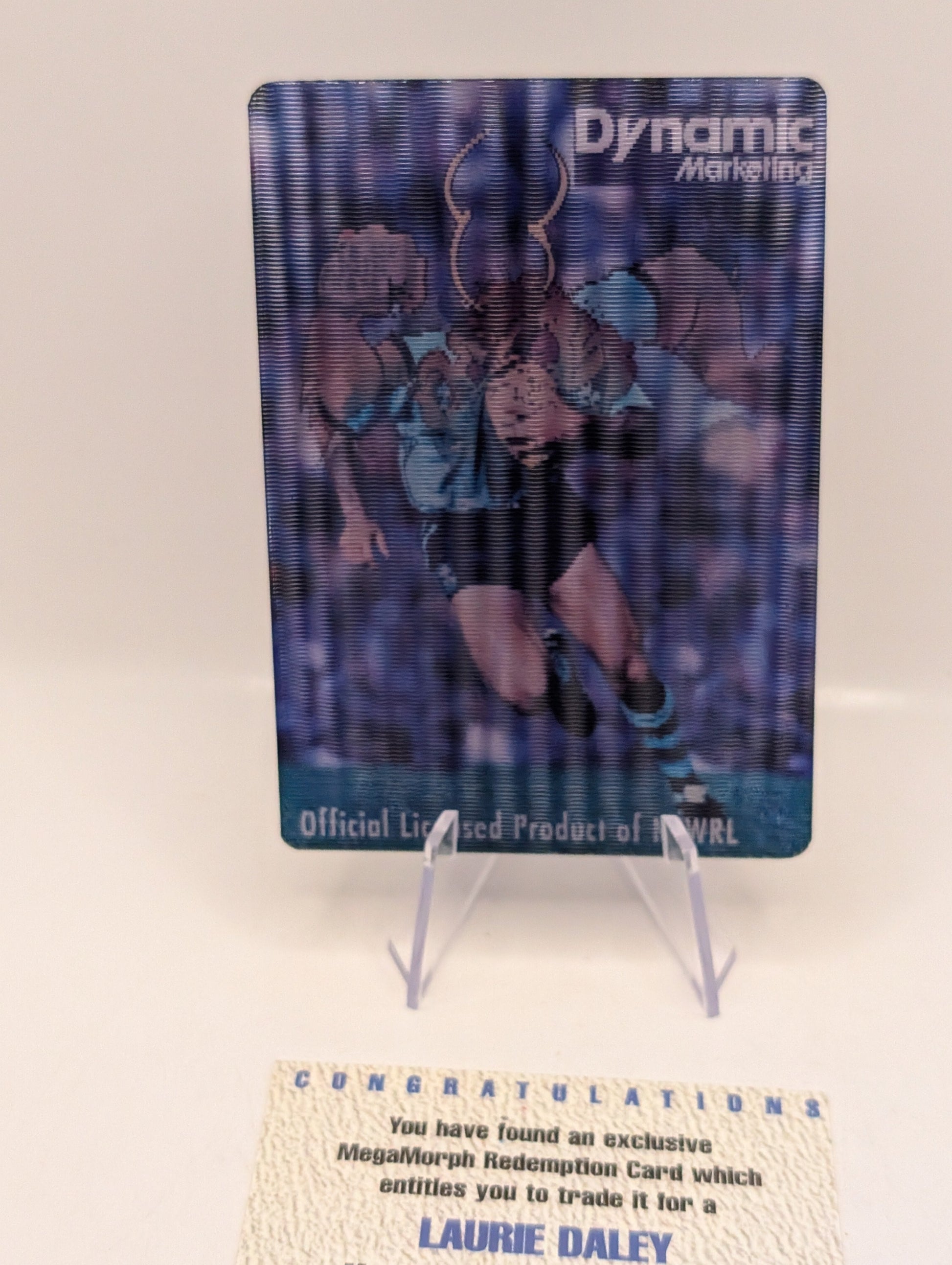 1995 Dynamic Rugby League S2 Megamorph Laurie Daley (Redemption + Megamorph) FRENLY BRICKS - Open 7 Days