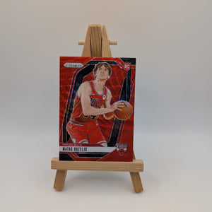 2024-25 Panini Prizm Matas Buzelis RC Red Ruby Wave Prizm Rookie SP Color Match FRENLY BRICKS - Open 7 Days