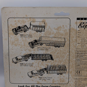 1/64 Farm Country Dually Pickup with Grain Trailer - new in package FRENLY BRICKS - Open 7 Days