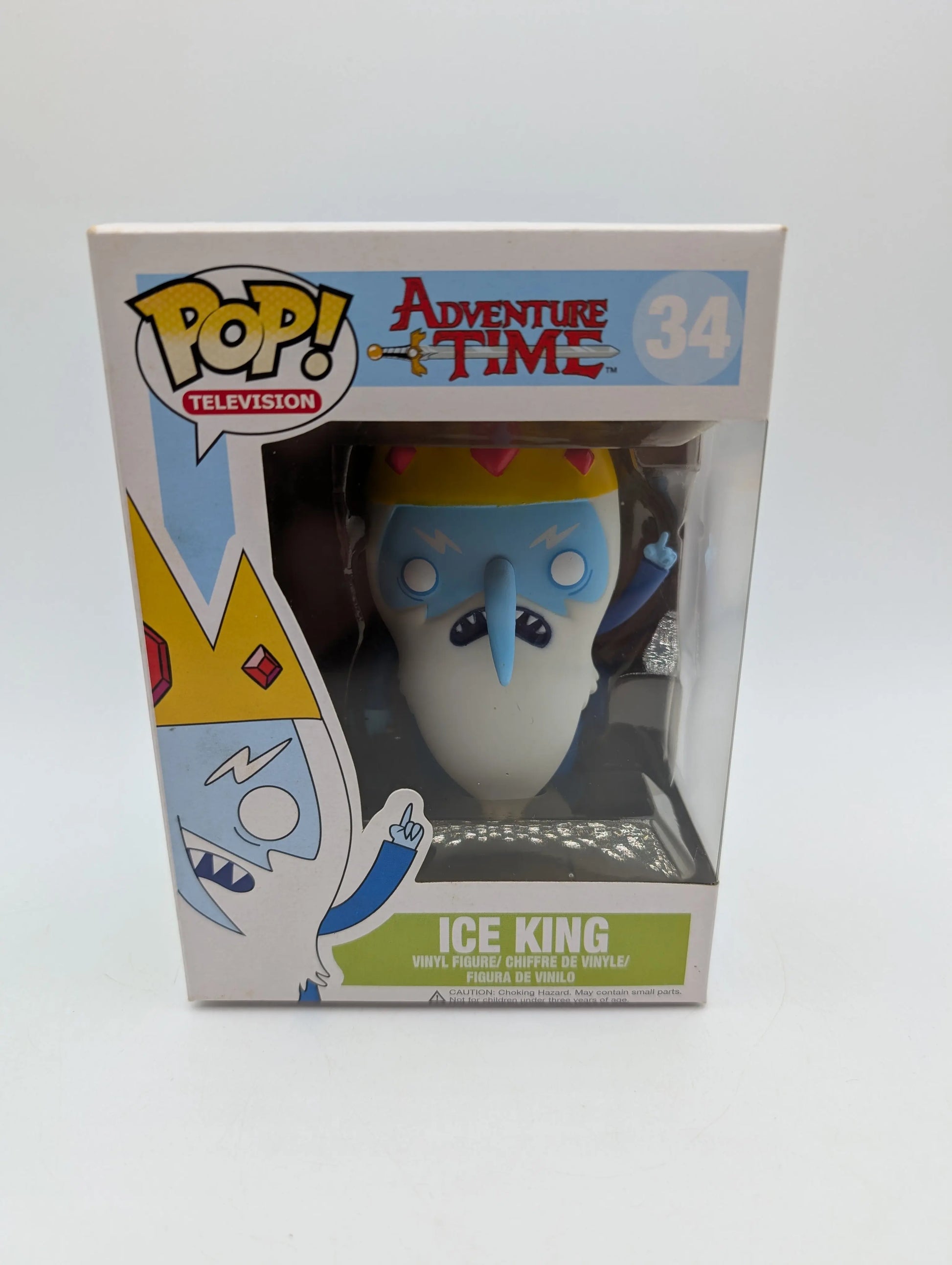 Funko Pop! Vinyl: Adventure Time - Ice King #34 FRENLY BRICKS - Open 7 Days
