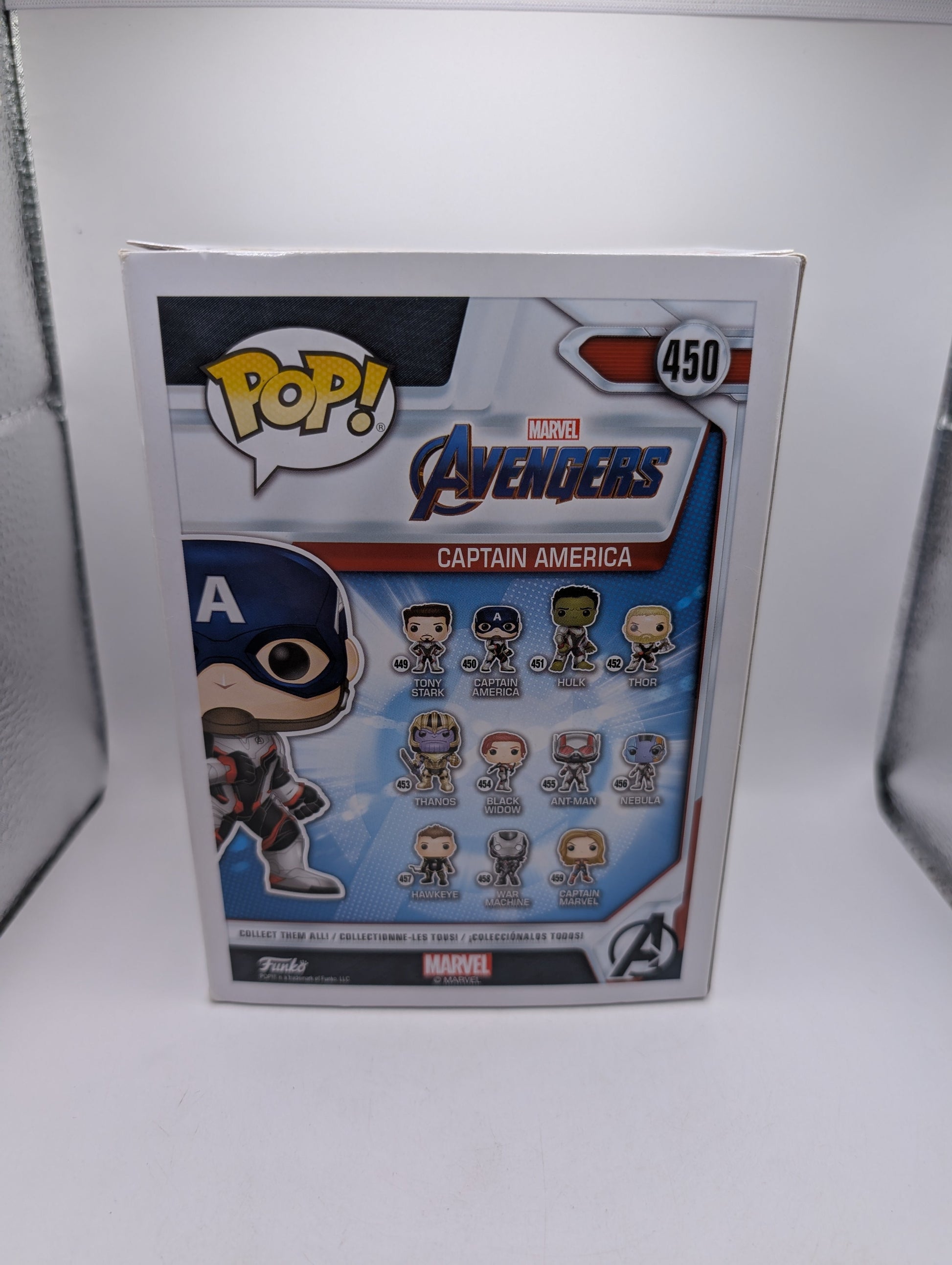 Captain America 450 Avengers Endgame FUNKO POP VINYL FRENLY BRICKS - Open 7 Days