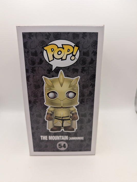 Game of Thrones The Mountain 54 (Armoured) SDCC 2017 Funko Pop! FRENLY BRICKS - Open 7 Days