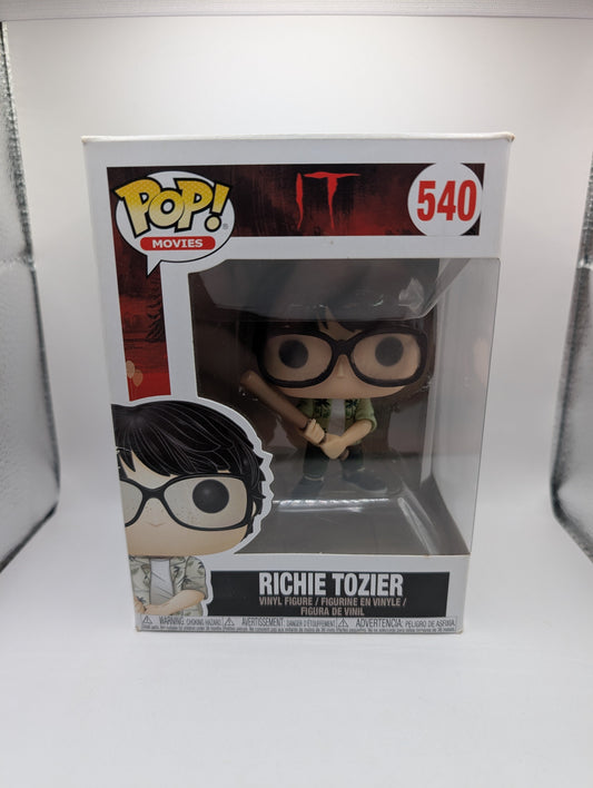 Funko Pop! Vinyl: It - Richie Tozier (Holding Bat) #540 FRENLY BRICKS - Open 7 Days