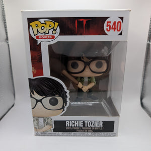 Funko Pop! Vinyl: It - Richie Tozier (Holding Bat) #540 FRENLY BRICKS - Open 7 Days