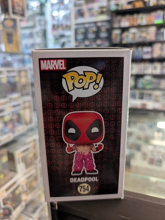 Funko Pop Vinyl Deadpool #754 2021 Spring Convention Limited Edition Exclusive FRENLY BRICKS - Open 7 Days