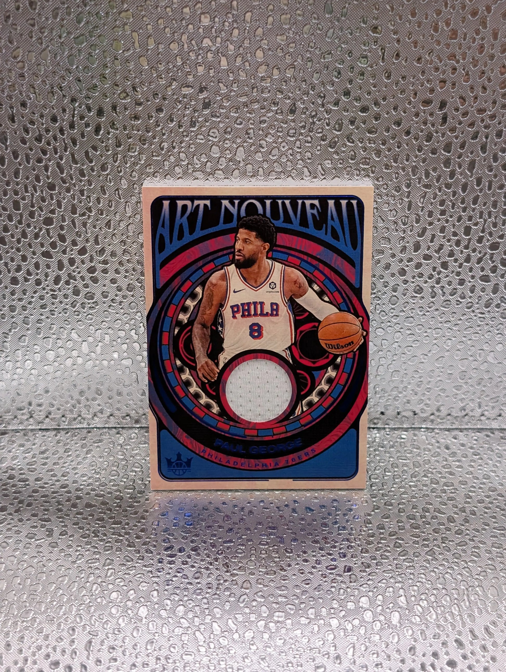 2024-25 Panini Court Kings - Art Nouveau Paul George #AN-PGL Philadelphia 76ers /25 FRENLY BRICKS - Open 7 Days