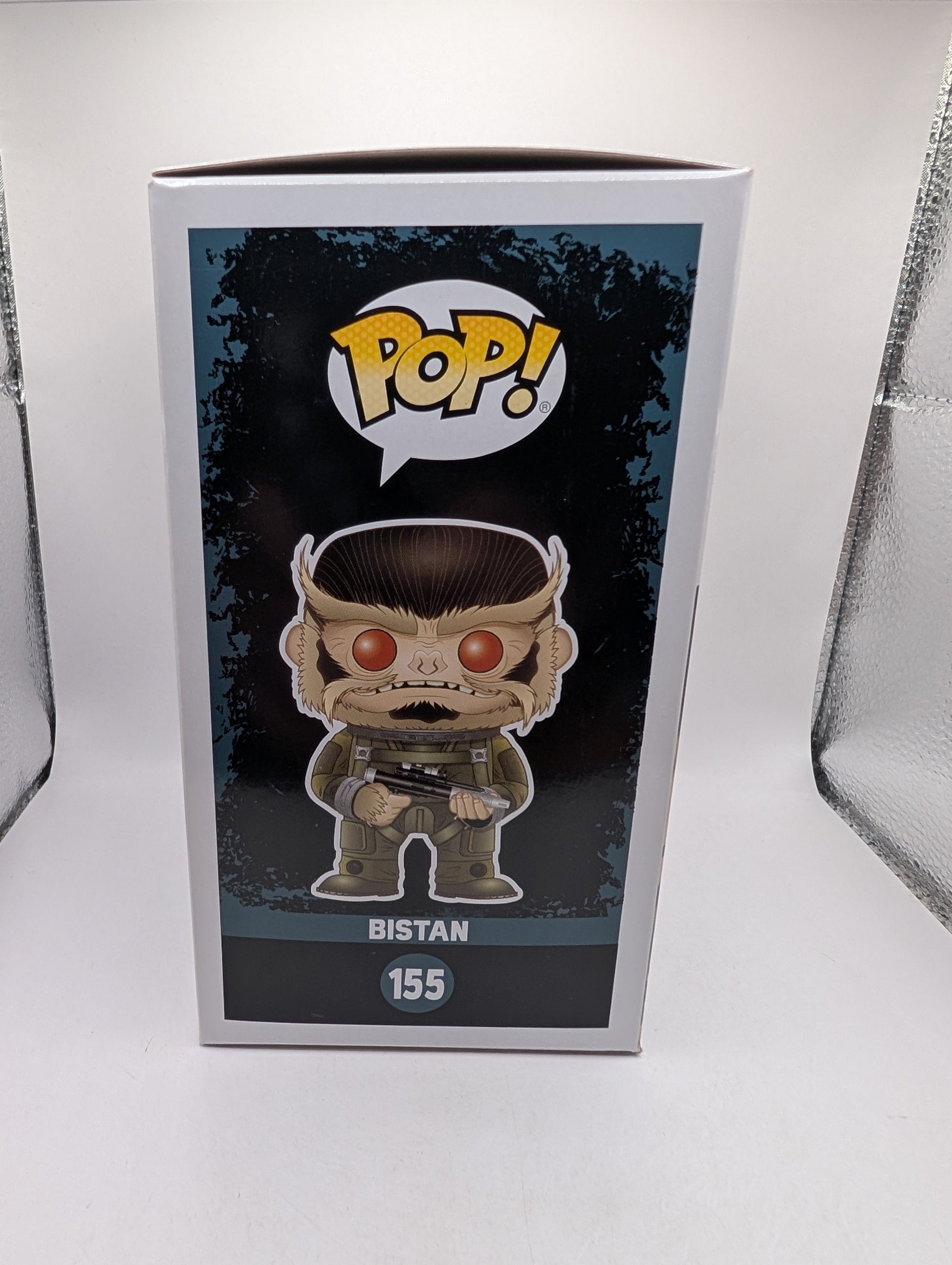 Star Wars Funko Pop - Bistan - Rogue One - No. 155 - NYCC FRENLY BRICKS - Open 7 Days
