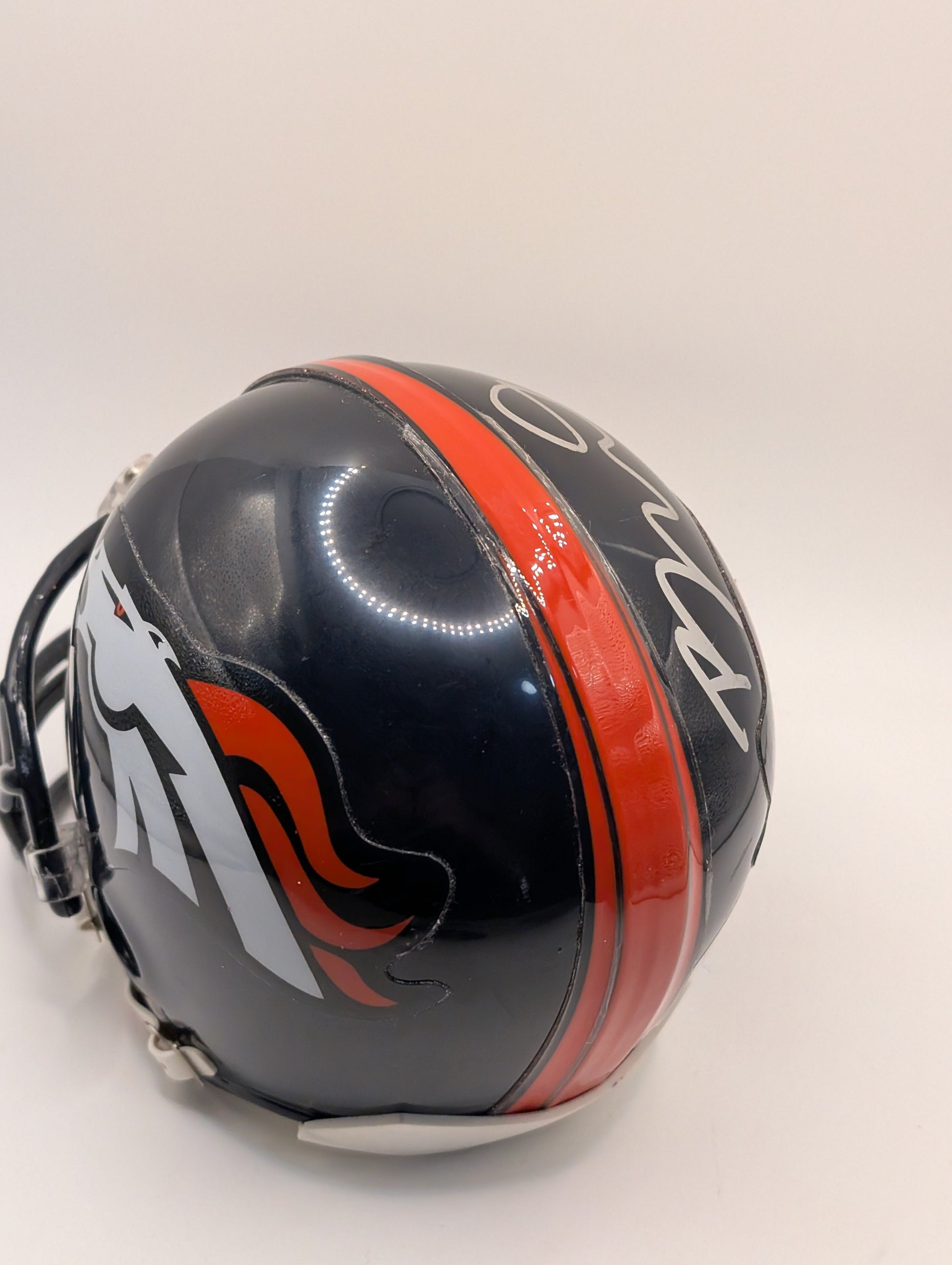 BRANDON LLOYD SIGNED AUTOGRAPHED MINI HELMET COA DENVER BRONCOS RAMS FRENLY BRICKS - Open 7 Days