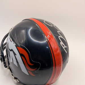 BRANDON LLOYD SIGNED AUTOGRAPHED MINI HELMET COA DENVER BRONCOS RAMS FRENLY BRICKS - Open 7 Days