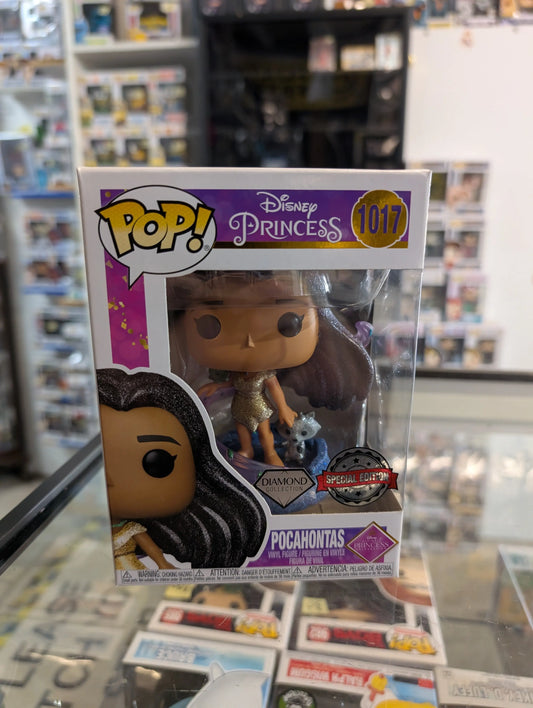 Funko Pop Disney Ultimate Princess Pocahontas Diamond Collection #1017 Vinyl Fig FRENLY BRICKS - Open 7 Days