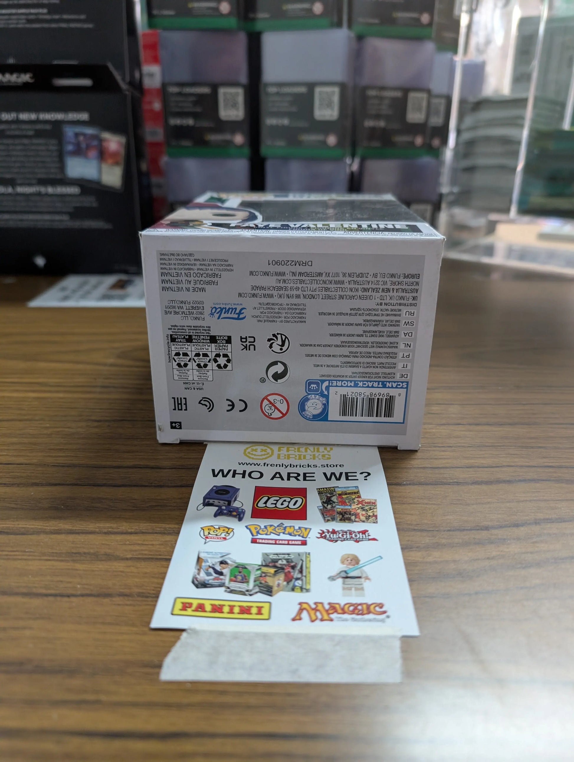 FUNKO Pop Vinyl Faye Valentine #1214 FRENLY BRICKS - Open 7 Days