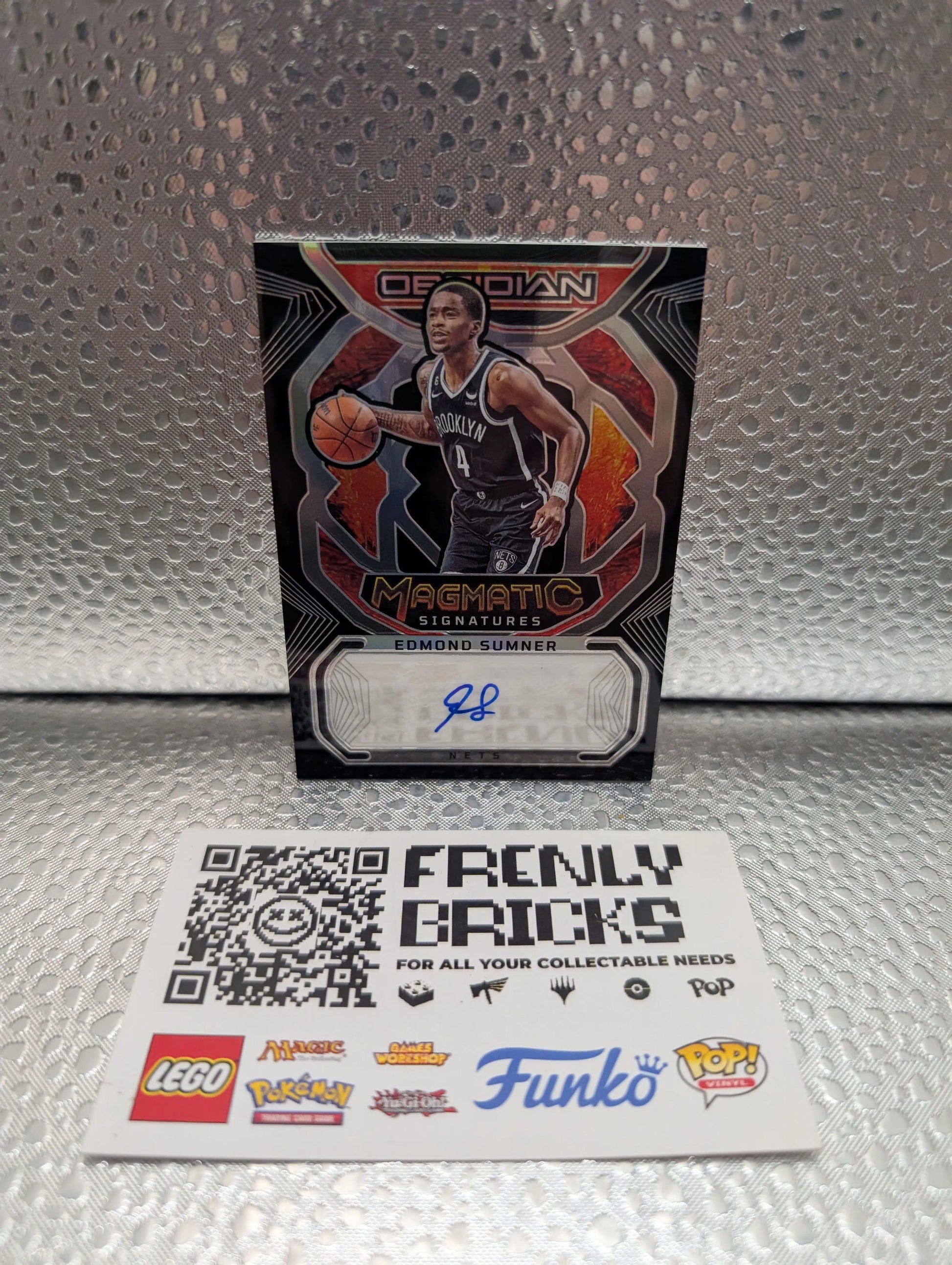 22-23 PANINI OBSIDIAN EDMOND SUMNER AUTO /149 BKN NETS FRENLY BRICKS - Open 7 Days