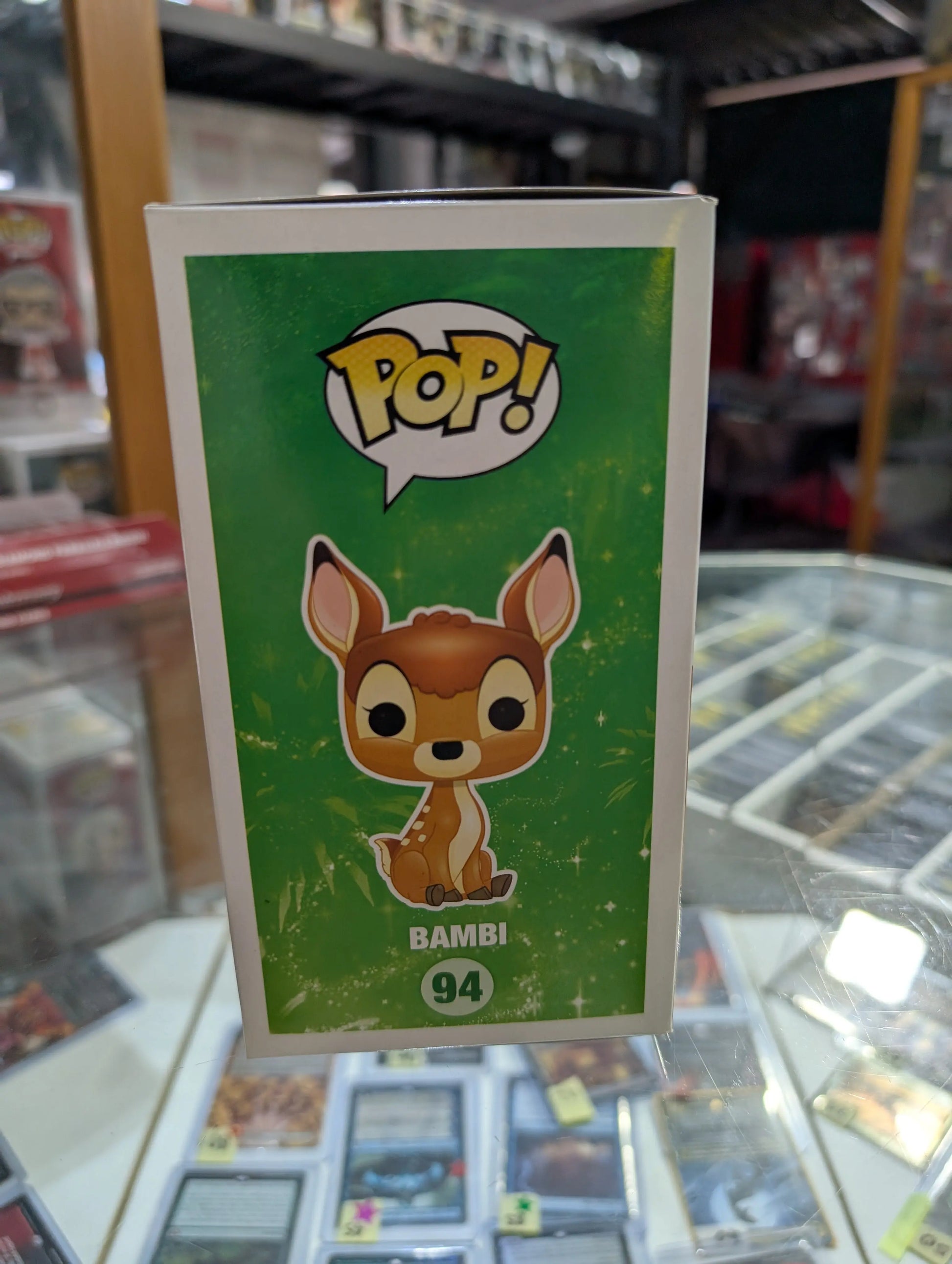 Disney Funko Pop - Bambi (Flocked) - Bambi - No. 94 FRENLY BRICKS - Open 7 Days