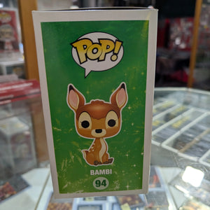 Disney Funko Pop - Bambi (Flocked) - Bambi - No. 94 FRENLY BRICKS - Open 7 Days