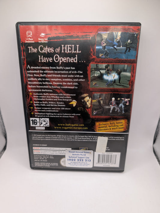 Buffy the Vampire Slayer Chaos Bleeds GameCube Game Used AUS Ver PAL Region VGC FRENLY BRICKS - Open 7 Days