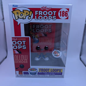 FROOT LOOPS 186 KELLOGG'S AD ICON Funko Pop Vinyl FRENLY BRICKS - Open 7 Days