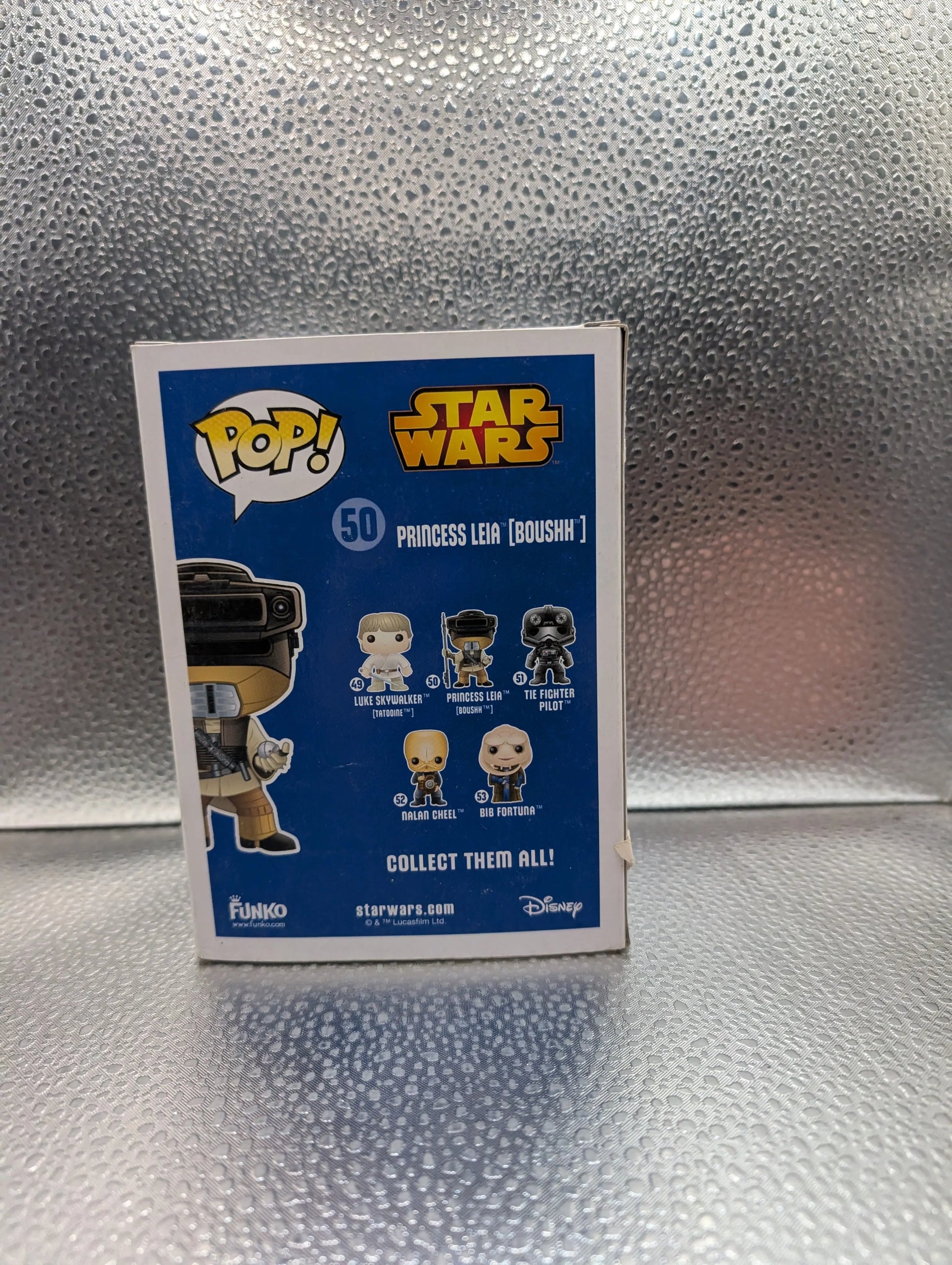 FUNKO Pop Vinyl Princess Leia Star Wars #50 FRENLY BRICKS - Open 7 Days
