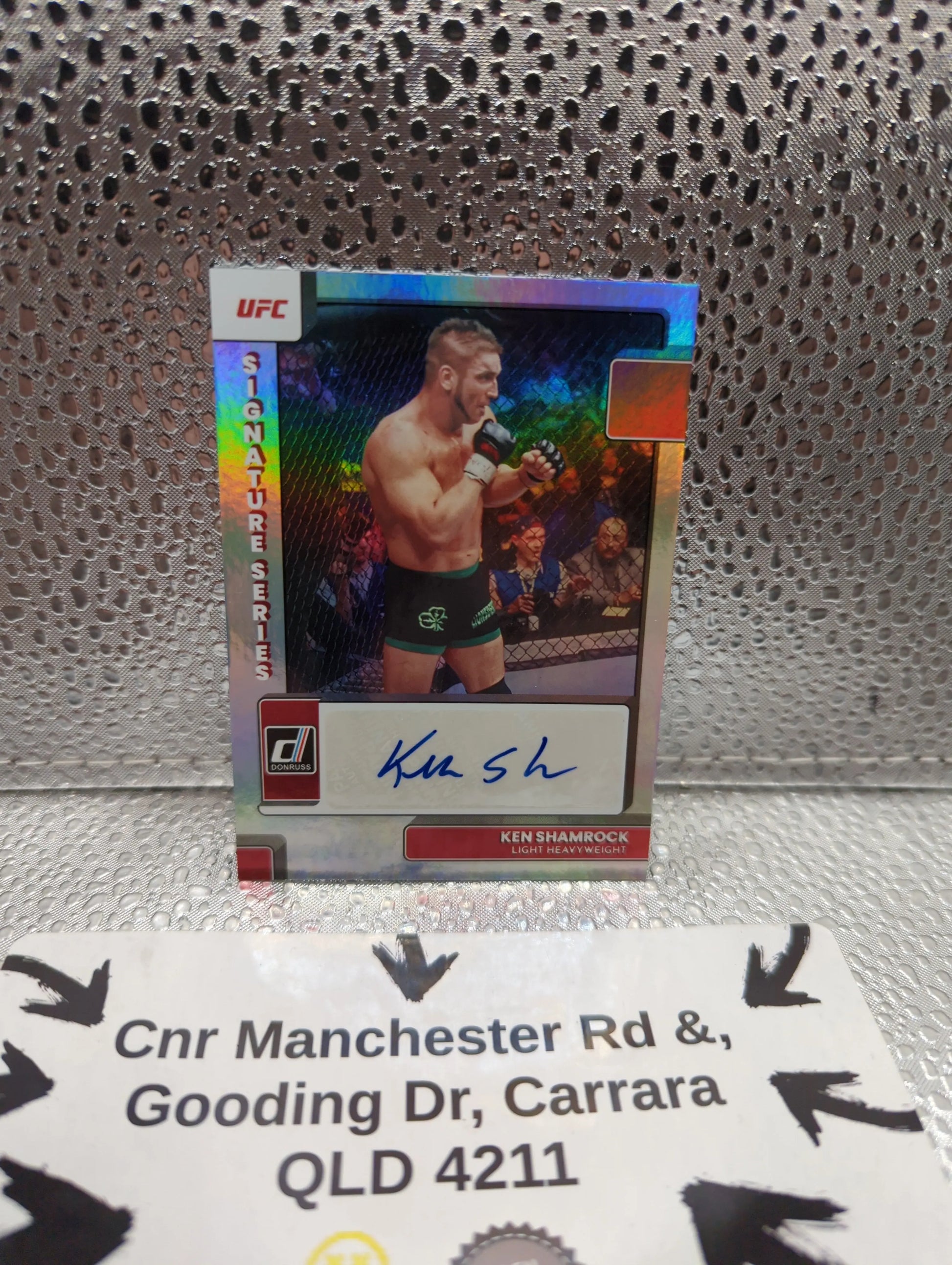 2023 Panini Donruss - UFC - Ken Shamrock Auto Signatures FRENLY BRICKS - Open 7 Days