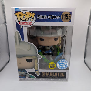 Charlotte Glow FE 1155 Black Clover Funko Pop Vinyl FRENLY BRICKS - Open 7 Days