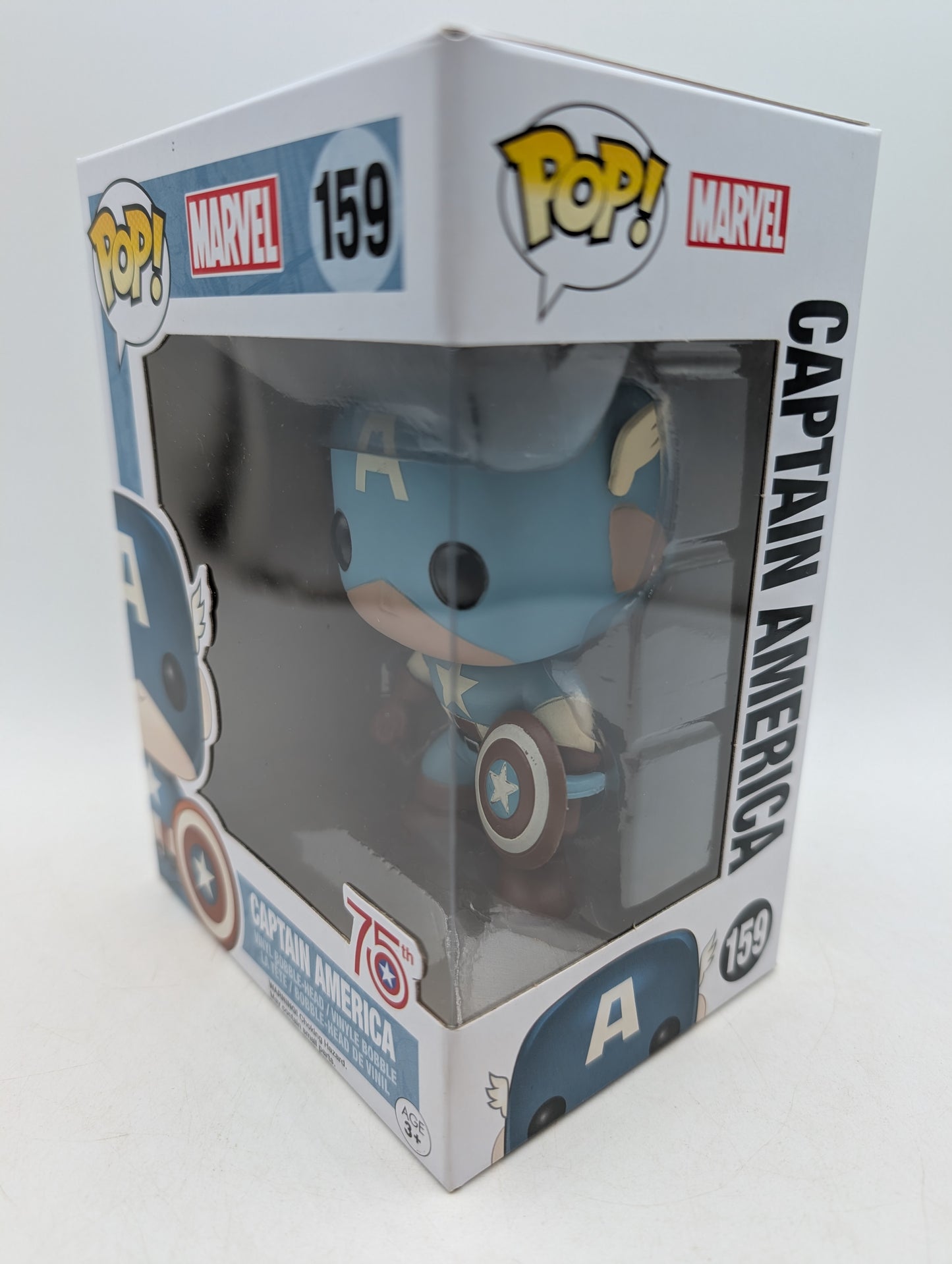 Funko POP! Marvel Captain America 75th Anniversary #159