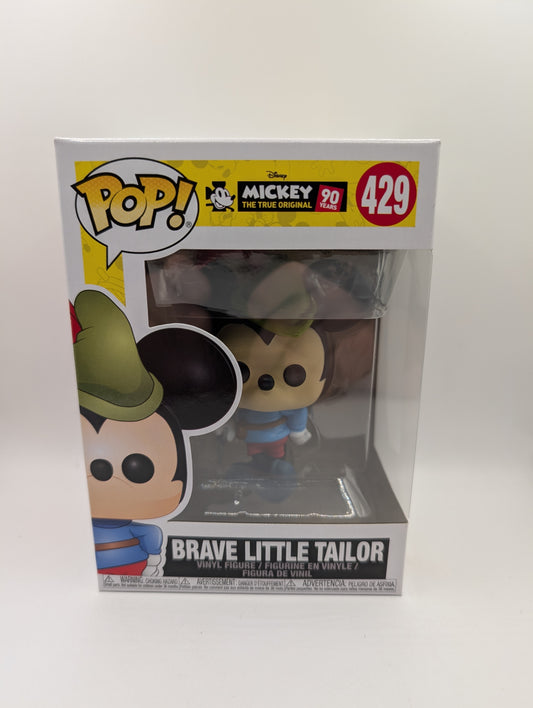Funko Pop Vinyl! Mickey Mouse : Brave Little Tailor #429 DISNEY 90 Years