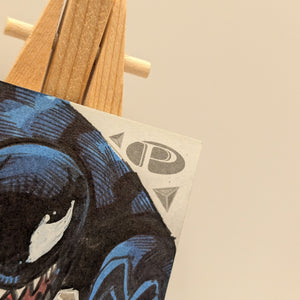 2019 Upper Deck Marvel Premier Sketch Cards Dual Panel Auto Signed 1/1 VENOM FRENLY BRICKS - Open 7 Days