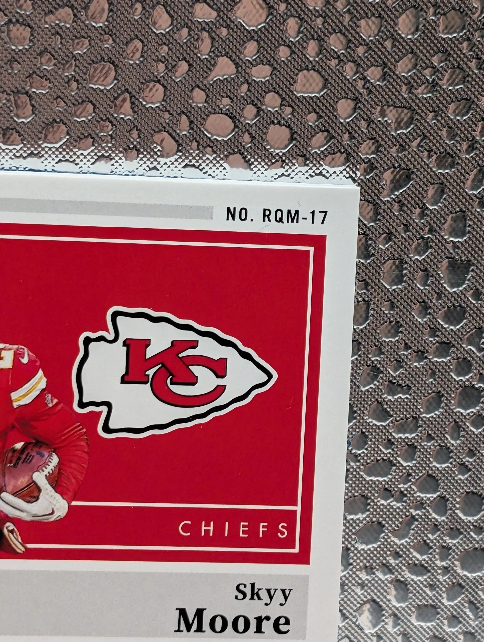 2022 ~ SKYY MOORE ~ Encased ~ RC/Quad Patch ~ /50 ~ #RQM-17 Blue FRENLY BRICKS - Open 7 Days