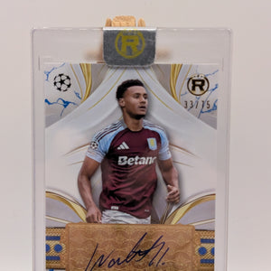 2025 Topps Reverence UCC UEFA ASTON VILLA OLLIE WATKINS Sealed Auto /75