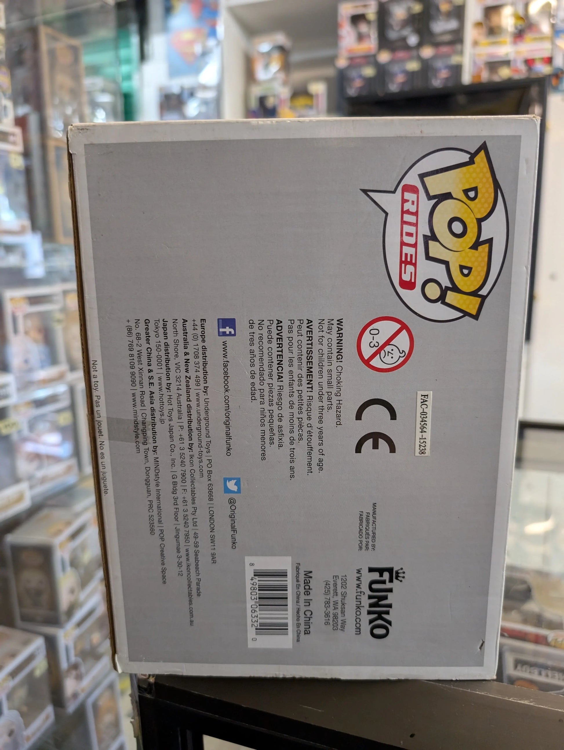 Funko Pop Rides #10 Deadpool's Chimichanga Truck 2015 NYCC Limited 3000 Pieces FRENLY BRICKS - Open 7 Days