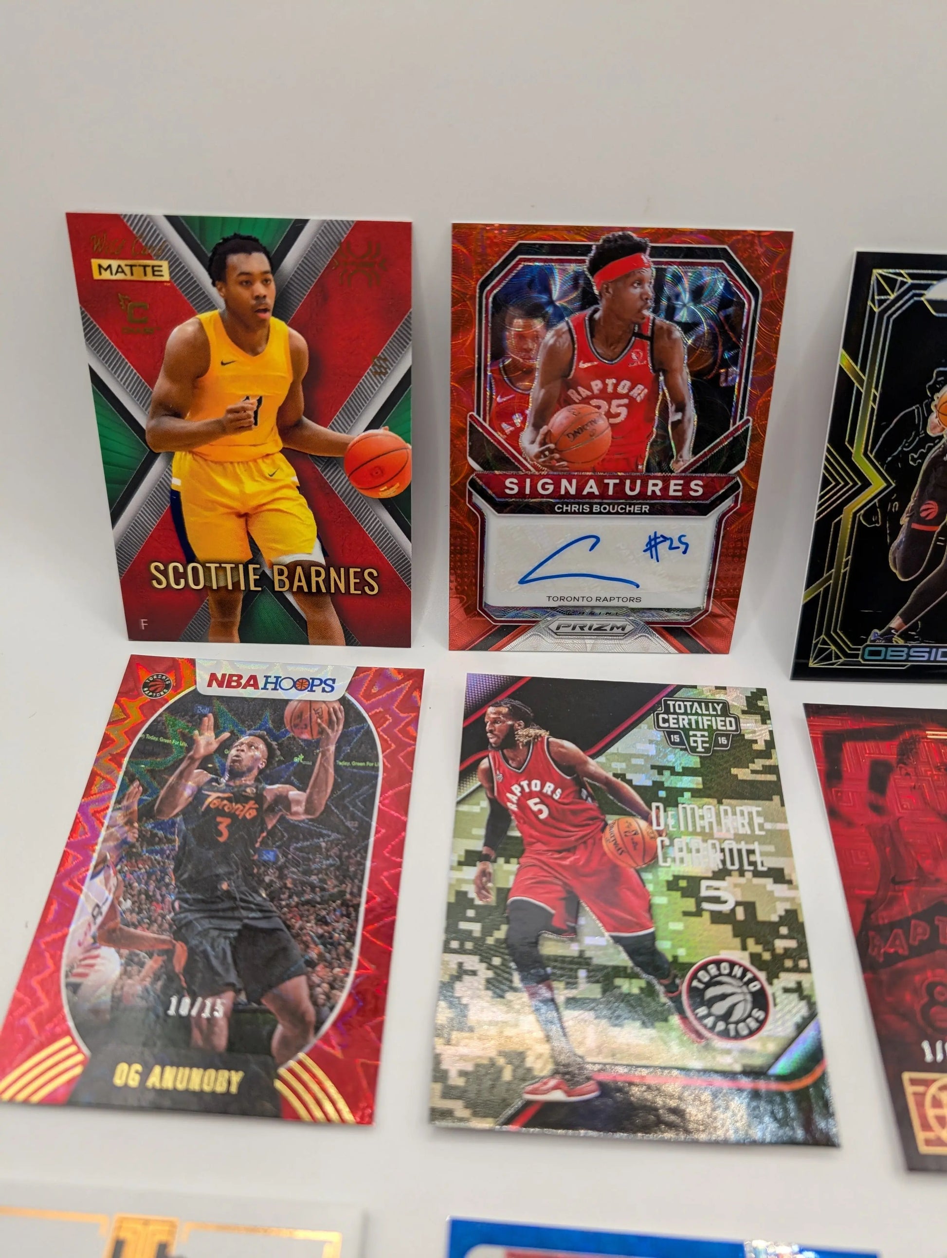Toronto Raptors NBA Basketball Card Lot, Rookies, Patch, Auto, Scottie Barnes FRENLY BRICKS - Open 7 Days