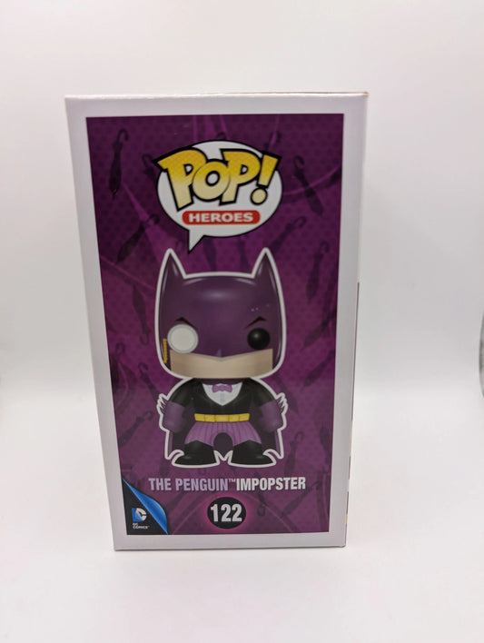 Funko Pop Vinyl Super Heroes The Penguin Impoposter #122 FRENLY BRICKS - Open 7 Days